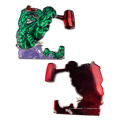 Couc de défi Hulk Challenge 3D Hulk Challenge avec couleurs translucides